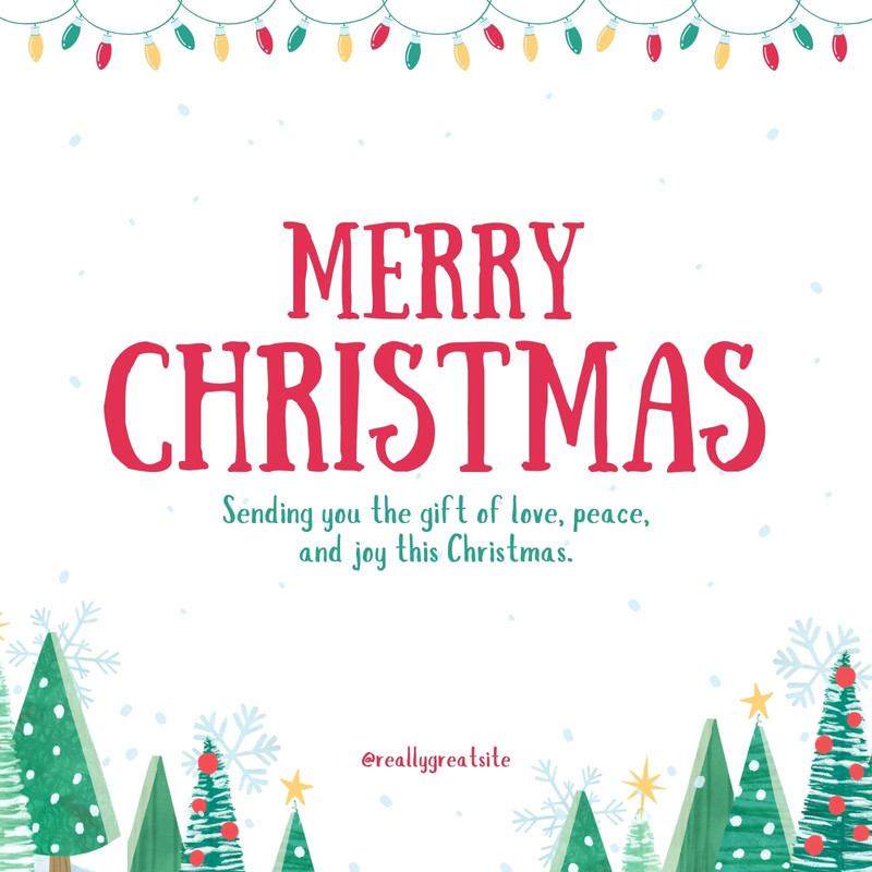 Free and customizable christmas templates