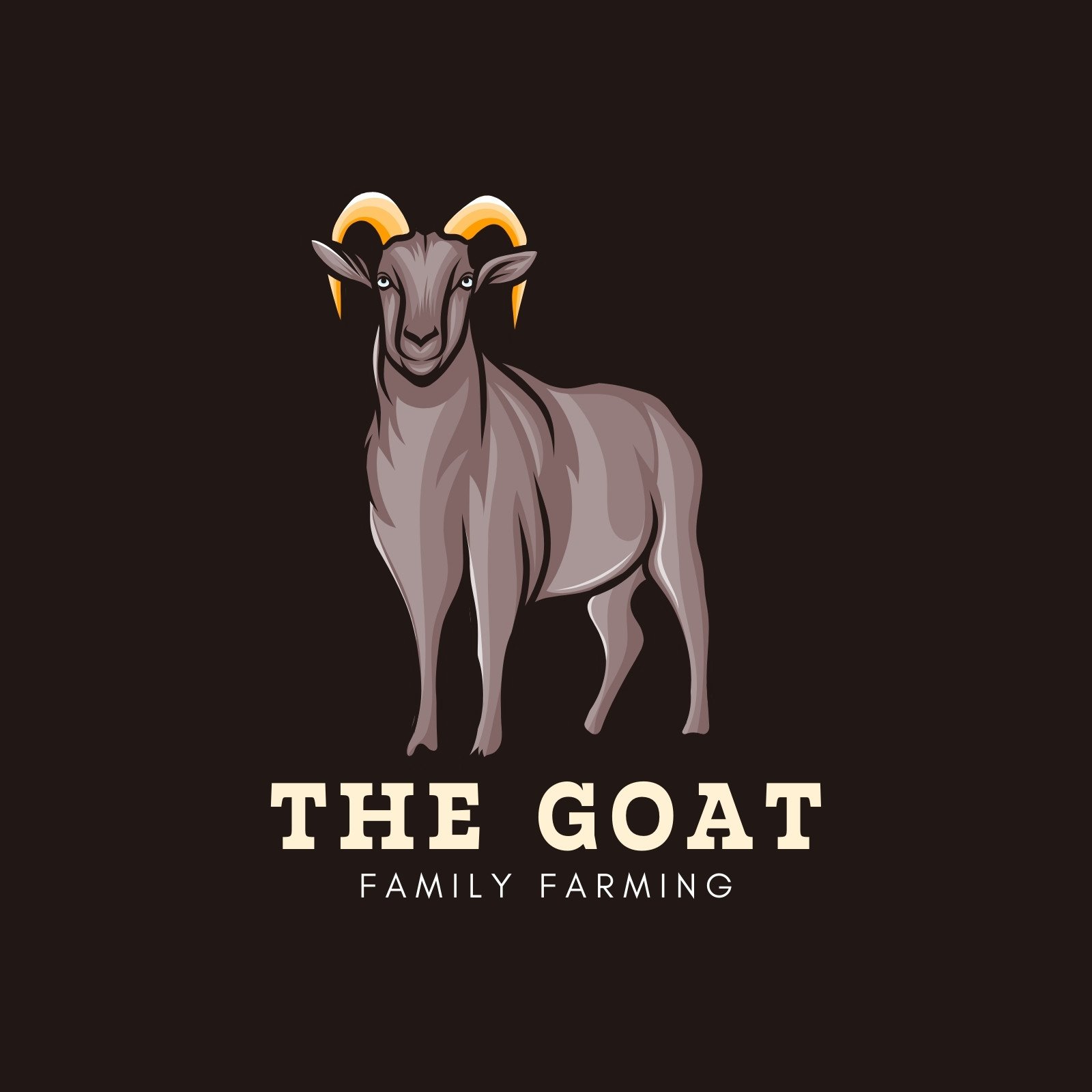 Goat Logo Design, Custom Logo, Farm Logo, Soap Logo, Business Logo, Garden  Logo, Premade Custom Logo - Etsy