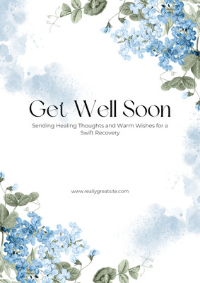 Free, printable, editable get well soon card templates | Canva