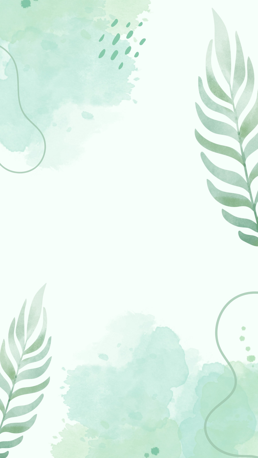 Free and customizable wallpaper green templates