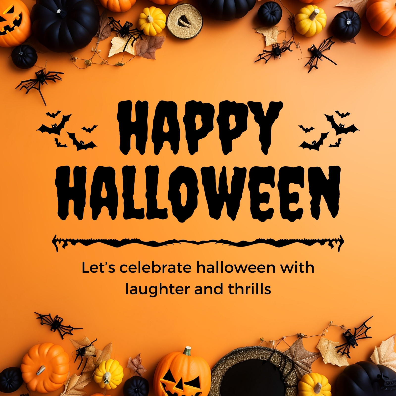 Free and customizable halloween templates