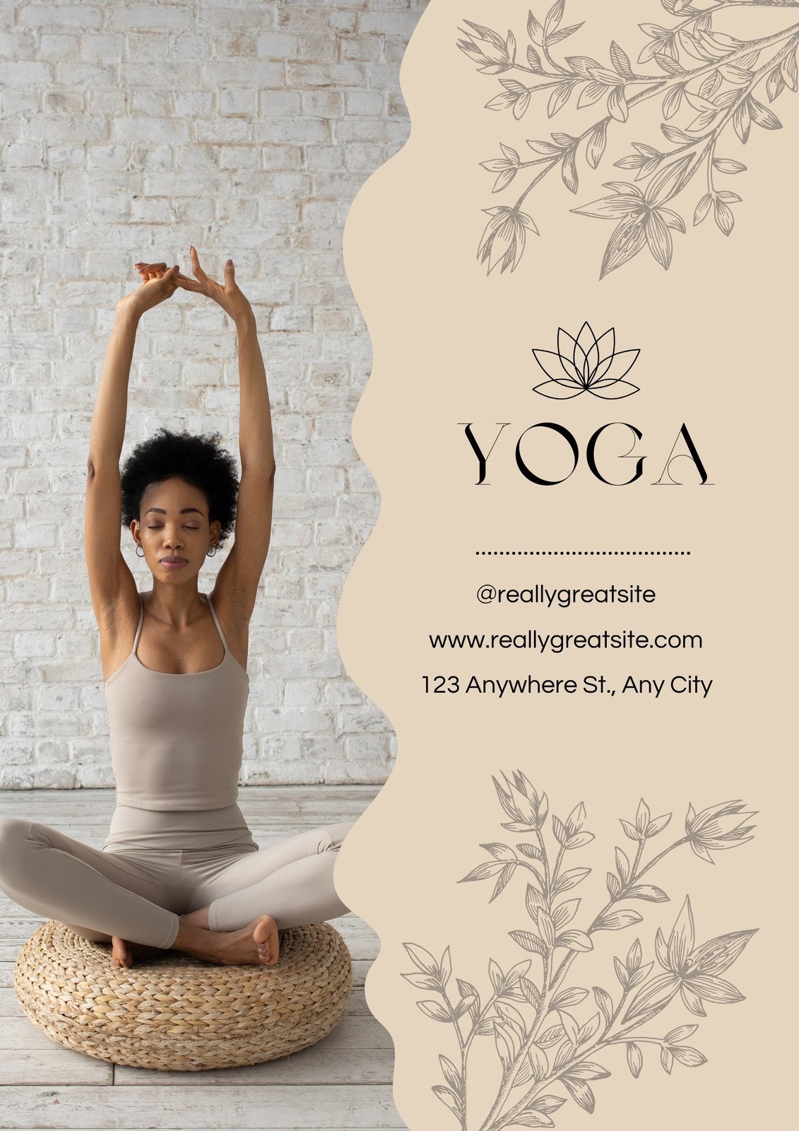 Yoga : modèles gratuits à personnaliser