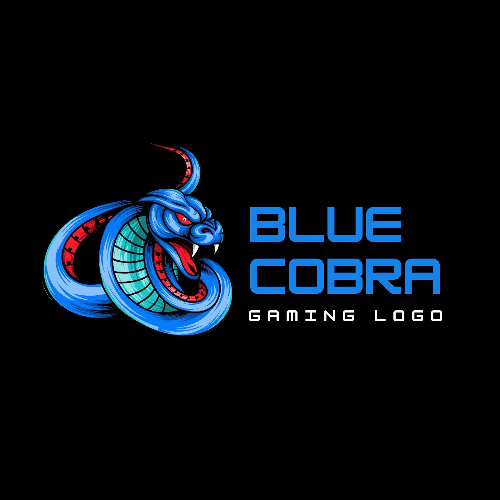 Cobra Mascot Logo Graphic by forte studio · Creative Fabrica
