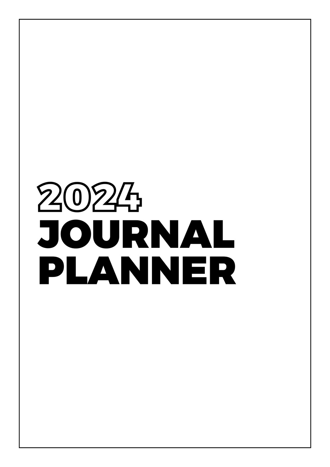 2024 Weekly Planner Budget Planner 2024 Agenda 2024 Diary 