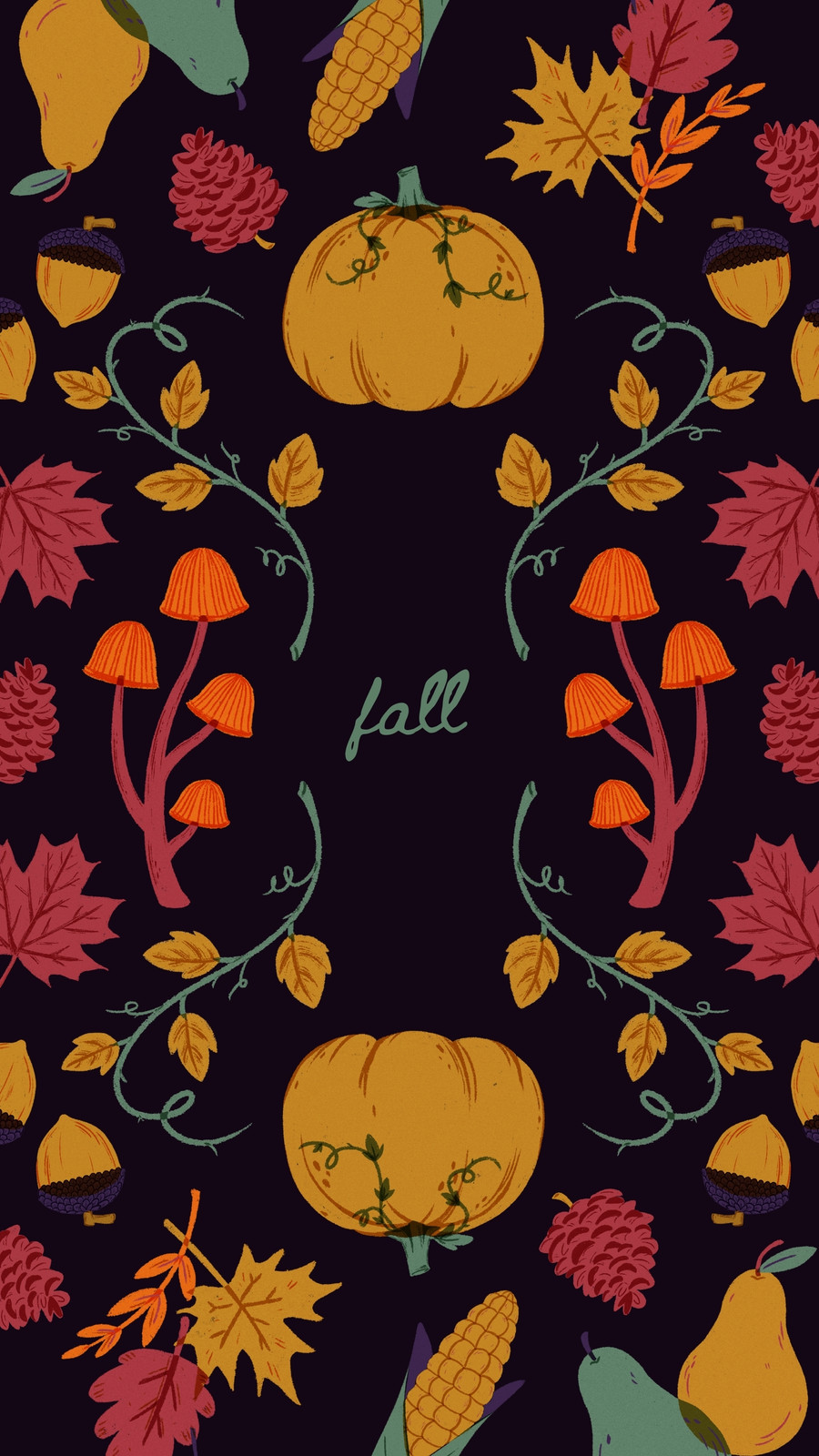 Fall Phone Wallpaper/ Background Aesthetic  Fall wallpaper, Iphone  wallpaper fall, Halloween wallpaper cute