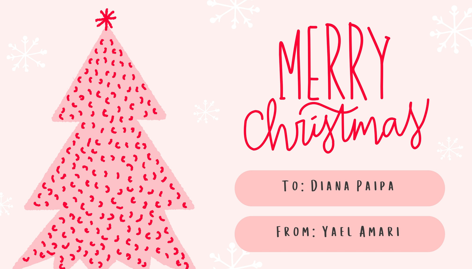 Christmas Gift Tags - Thank You Christmas Tags - Thank You Holiday Gif –  CraftyKizzy