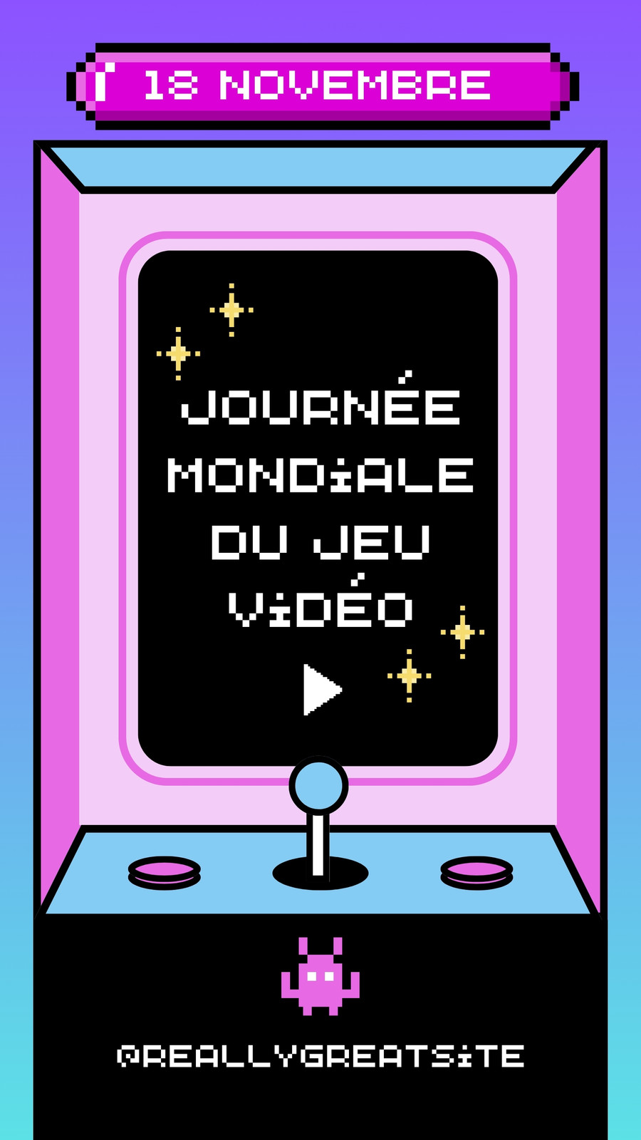 Journée mondiale du jeu vidéo, le 18 novembre