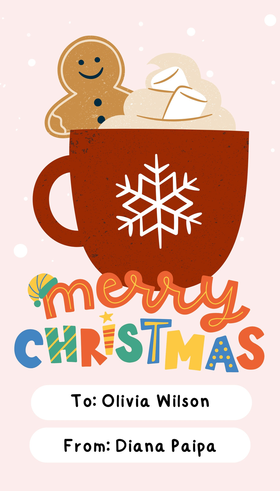 Chocolate Brown Snowflake Free Printable Gift Tags - Make Breaks