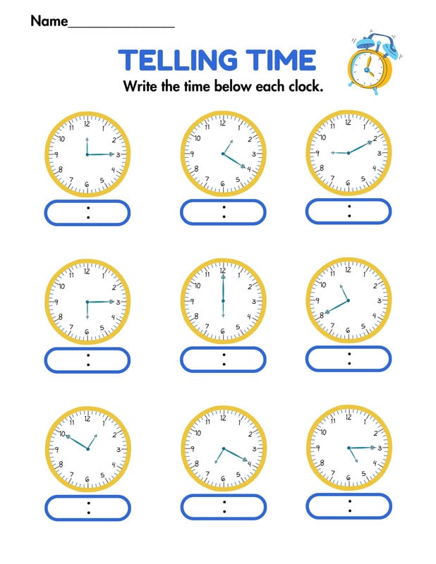 Free, printable, customizable math worksheet templates | Canva