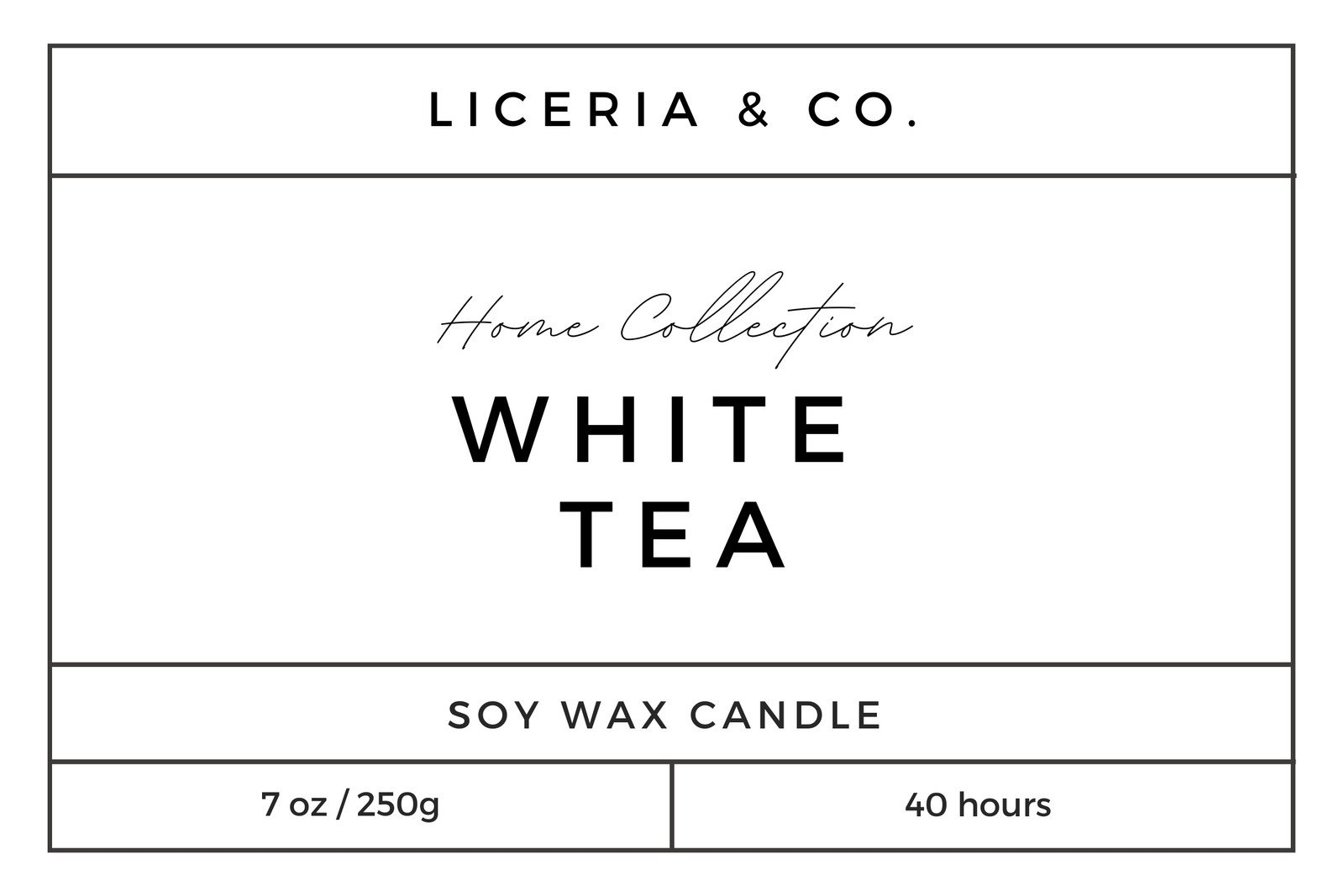 Modern Candle Label Template, Elegant Candle Label, Minimalist Candle Labels,  DIY Candle Label, Small Business, Candle Label Editable P014 