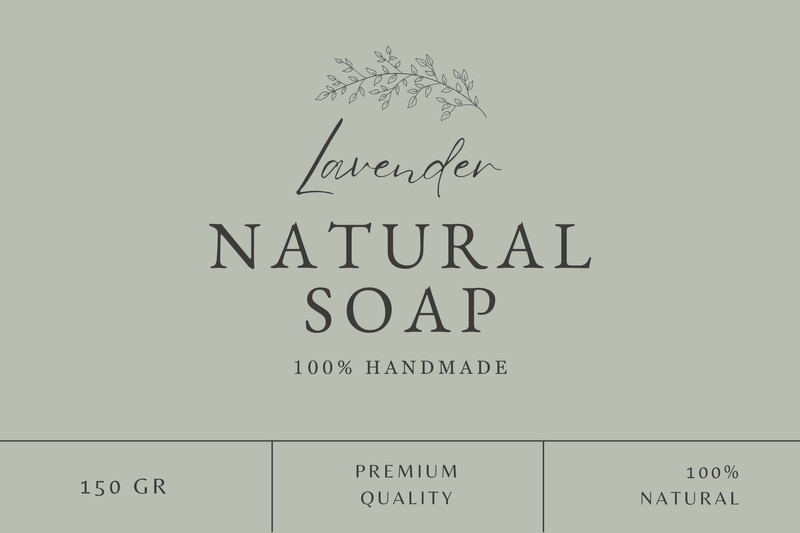 Free customizable printable soap label templates | Canva