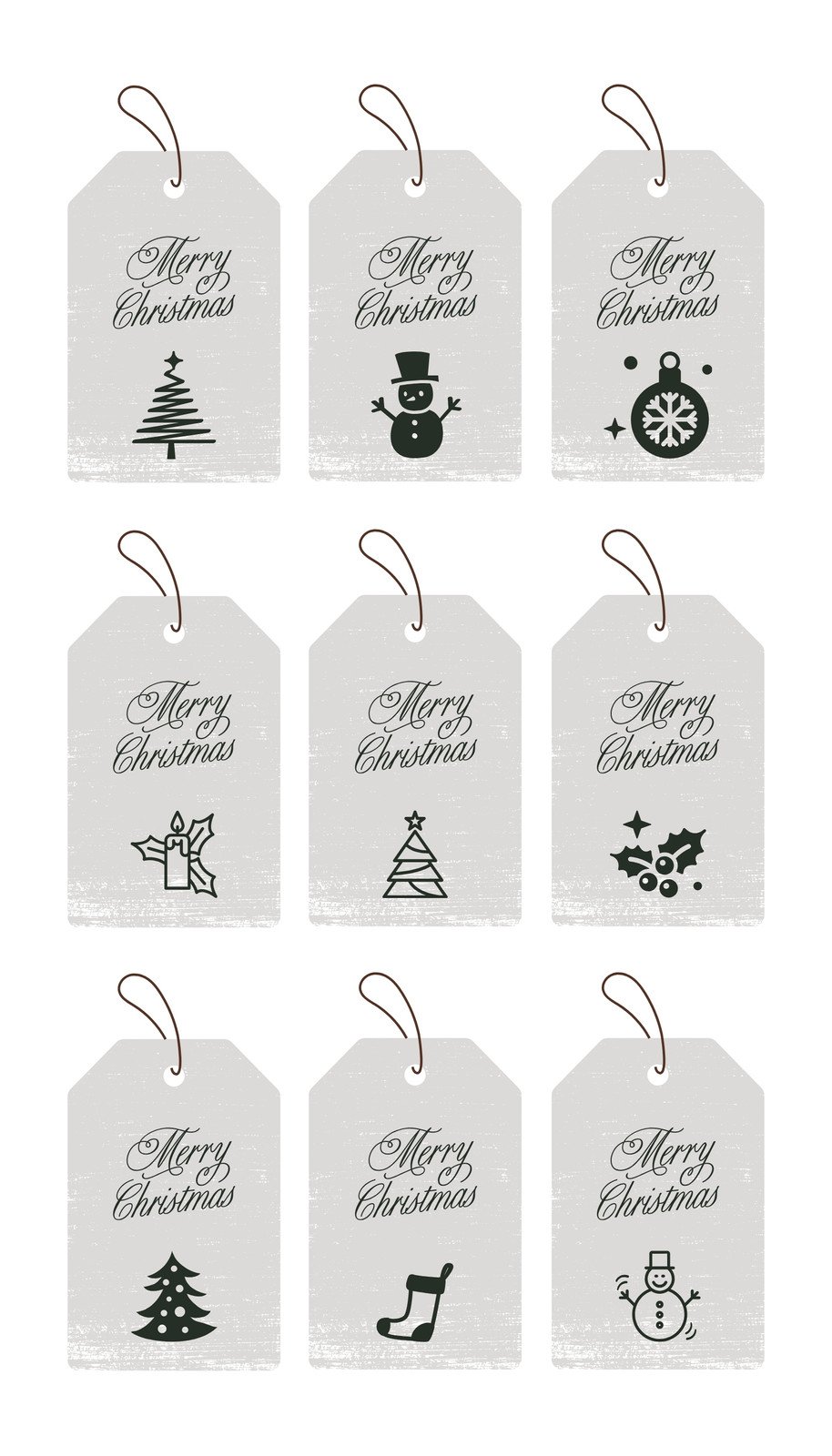 Create Your Own Snowman Gift Tags Editable Template, Winter Break Holi –  Puff Paper Co