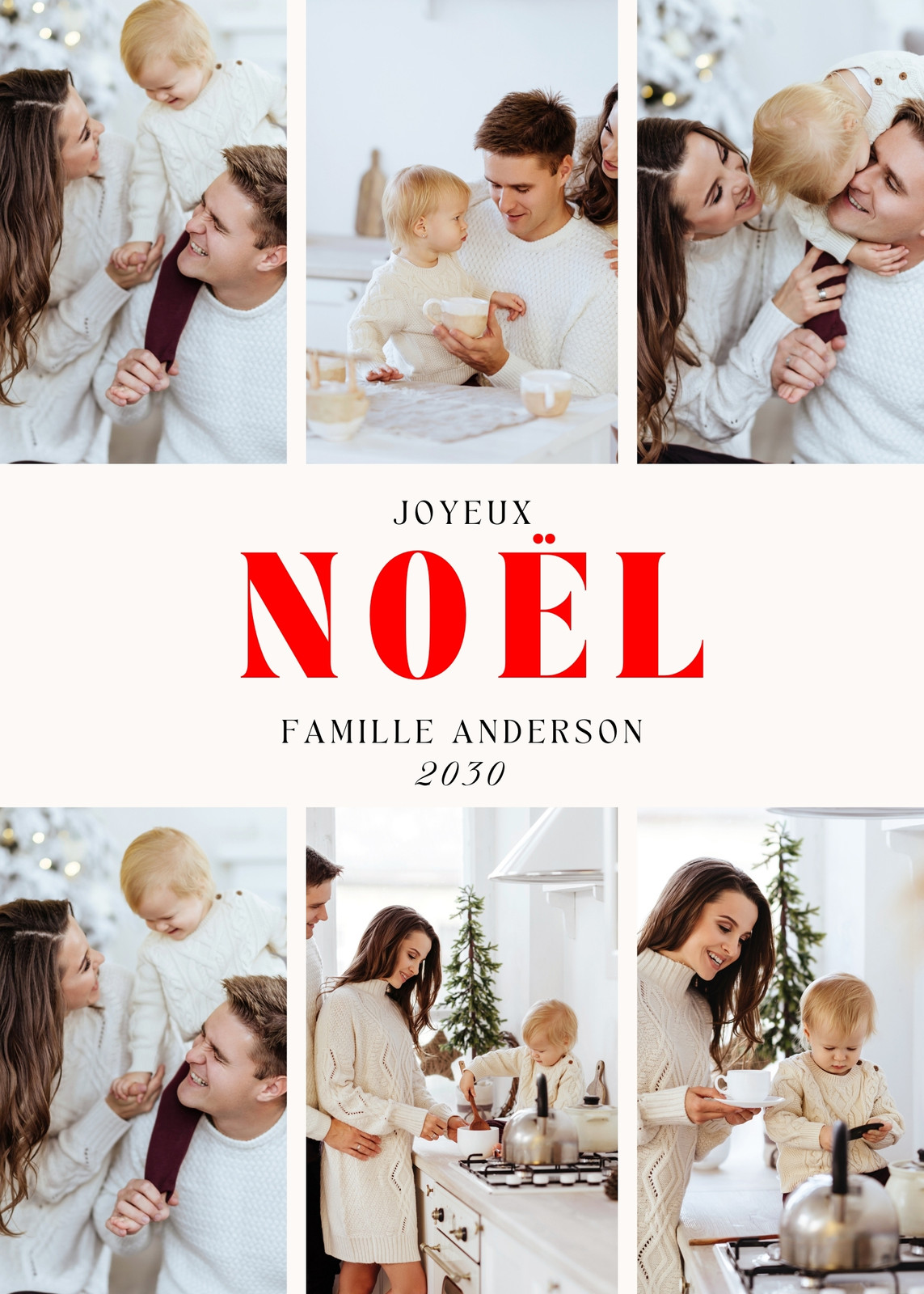 Cadre personnalisé famille idée cadeau de Noël - Art'création d'Amélie