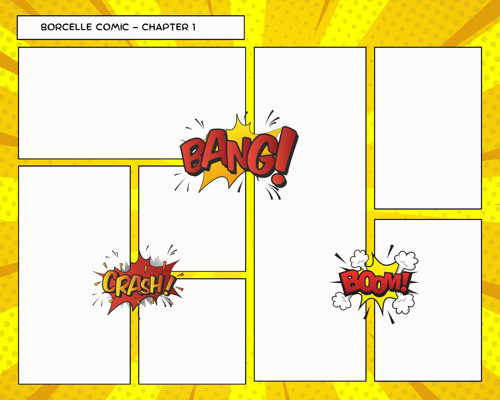 comic strip maker superhero clipart