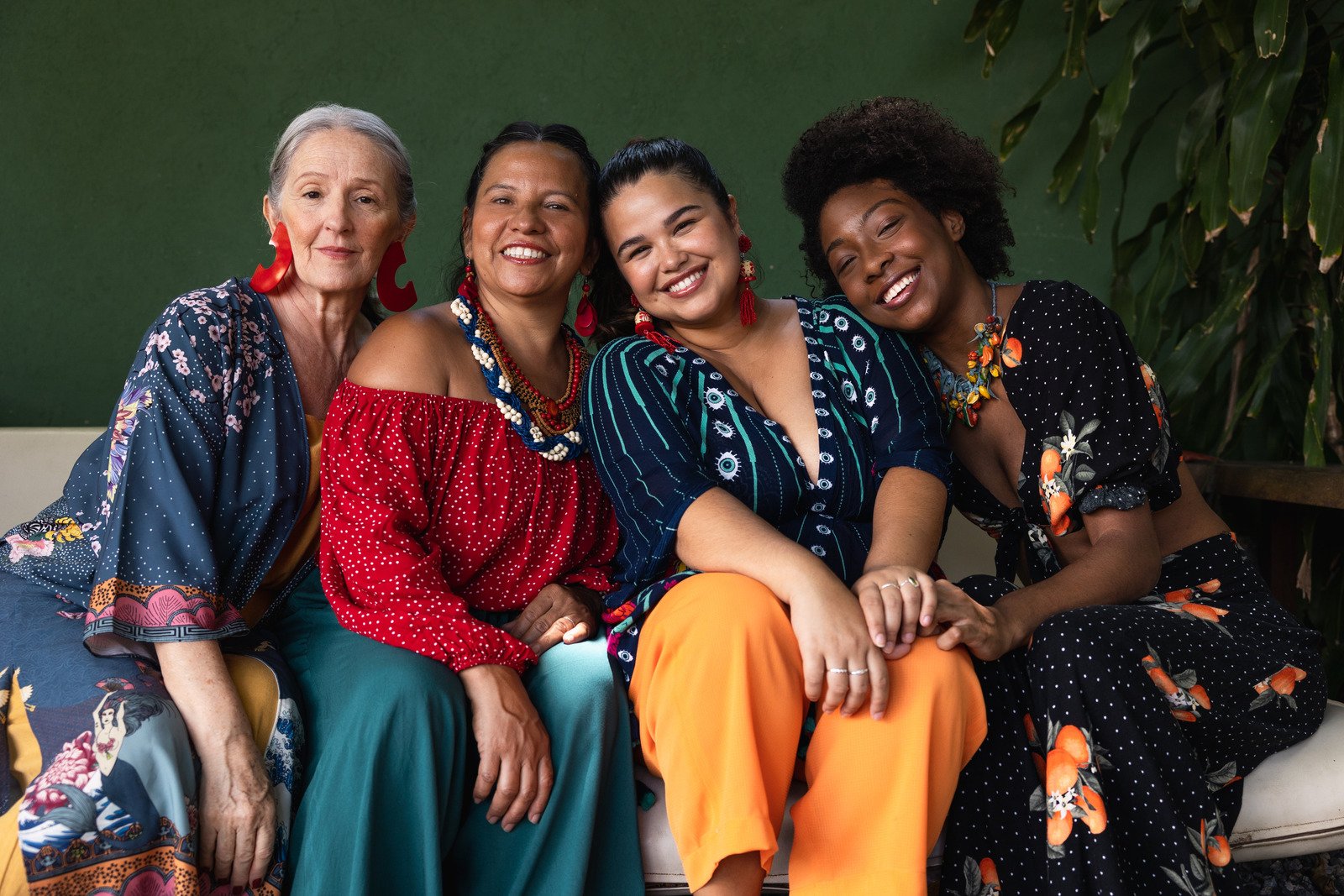 Brazilian Women Group of Diverse Women Sitting on a Couch - Photos by Canva