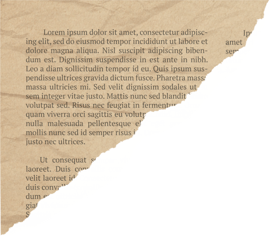 Old Paper Aesthetic Ripped Book Page Png | My XXX Hot Girl