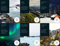 Iceland Travel Brochure - Templates by Canva