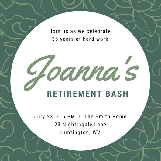 Invitation Retirement Party Images - Invitation Sample And 
