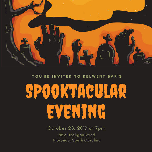 Halloween Party Invitation Templates - Canva