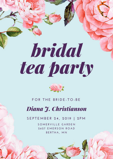 Bridal Party Invitations Templates 10