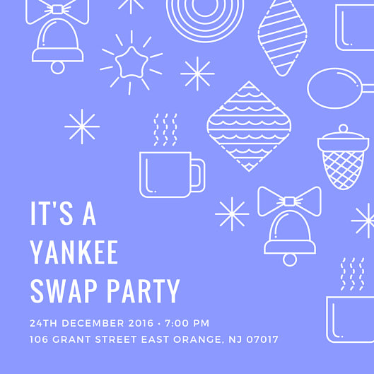 Yankee Swap Invitation 2