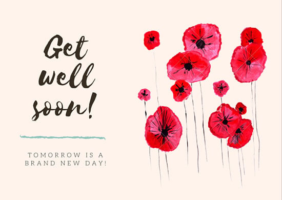 Customize 614 Get Well Soon Card Templates Online Canva