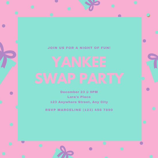 Yankee Swap Invitation 7