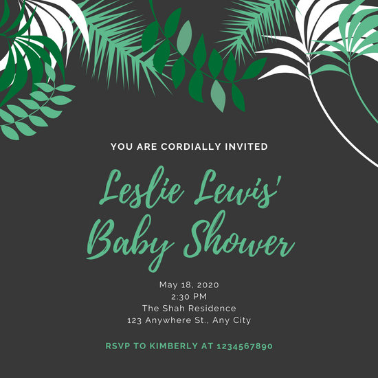 Customize 653 Baby Shower Invitation Templates Online Canva