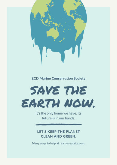 Customize 14+ Climate Change Poster templates online - Canva