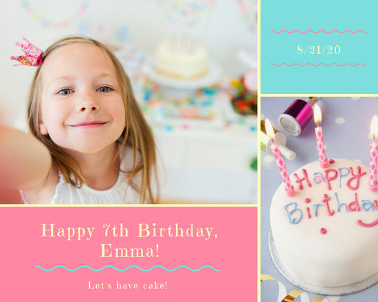 Customize 154+ Birthday Photo Collage templates online - Canva