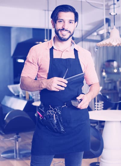 Man At The Hairdresser Photos By Canva