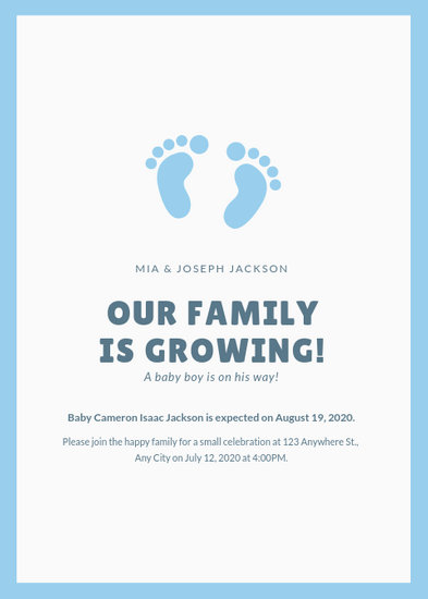 Download Customize 124+ Pregnancy Announcement templates online - Canva