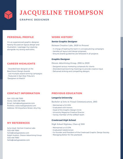 customize 90  graphic design resume templates online