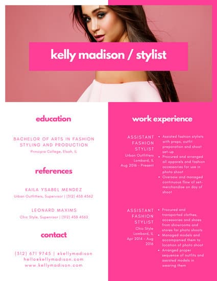 Customize 90 Colorful Resume Templates Online Canva 2072