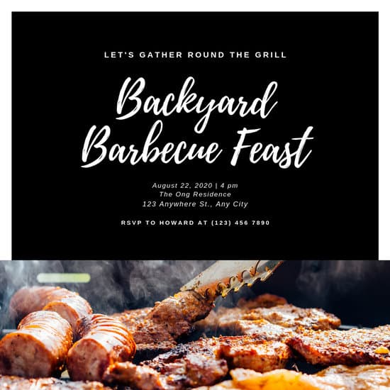 Customize 75 Bbq Invitation Templates Online Canva