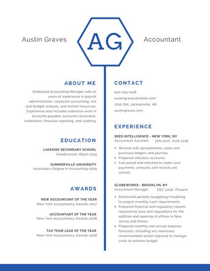 Minimal Professional Resume Templates By Canva