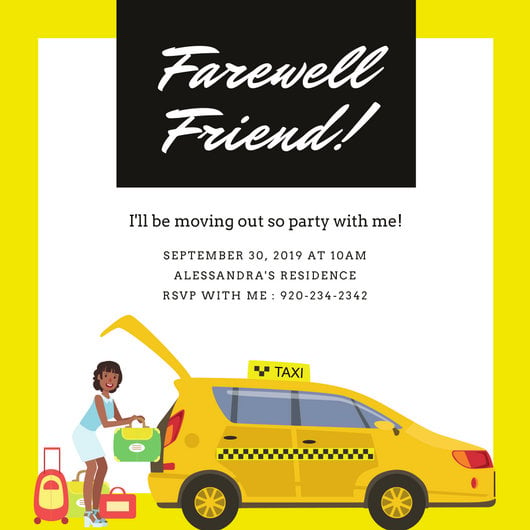 canva black and yellow taxi farewell party invitation MACB4v2n o4