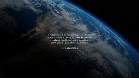 canva simple outer space neil armstrong quote cool desktop wallpaper MACBTMSkeh0