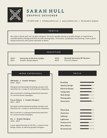 Customize 122 Infographic Resume Templates Online Canva