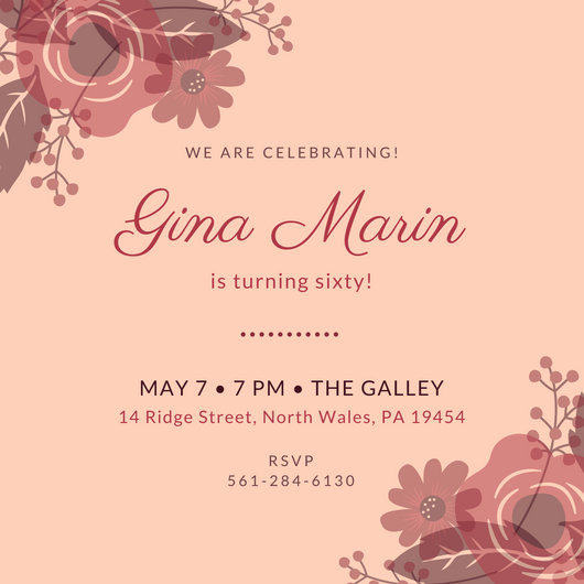 Party Invitation Templates - Canva