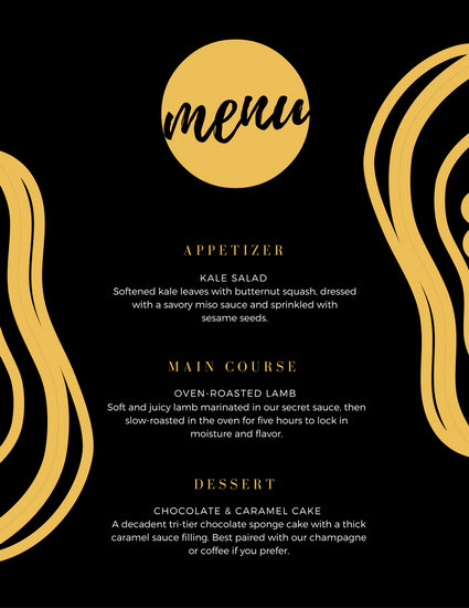 Menu Templates - Canva