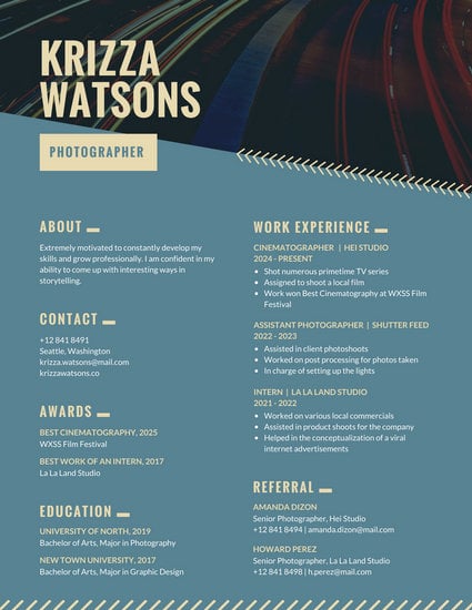Teal Modern Creative Resume Templates By Canva