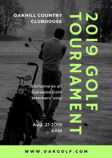Golf Poster Templates - Canva