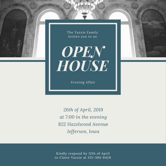 Open House Invitation 4