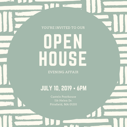 Open House Invitation Templates - Canva