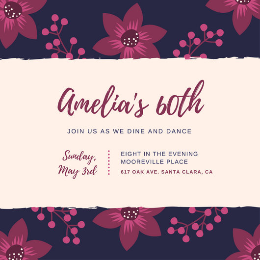 Birthday Invitation Templates - Canva