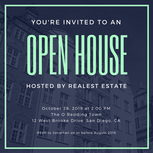Open House Invitation 7
