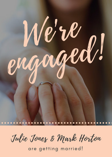 Engagement Announcement Templates - Canva