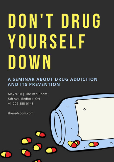 Customize 541+ Drug Awareness Poster templates online - Canva