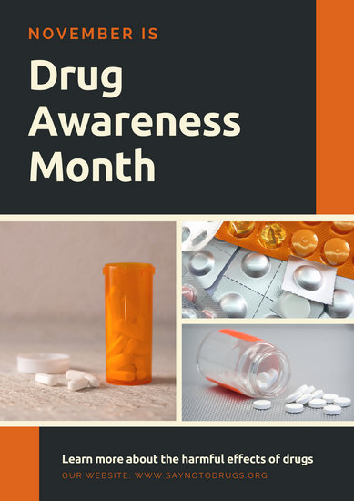 Customize 541+ Drug Awareness Poster templates online - Canva